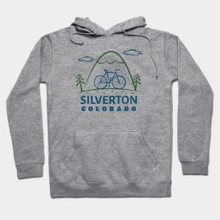 Silverton, Colorado Biking Hoodie